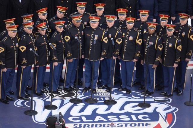 Army participates in NHL Winter Classic