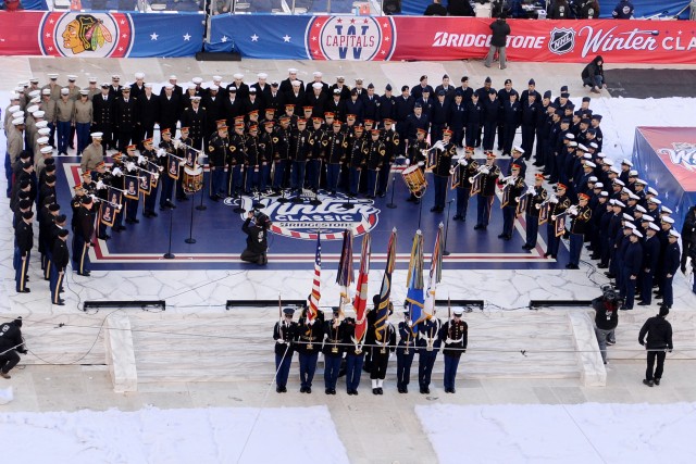 Army participates in NHL Winter Classic