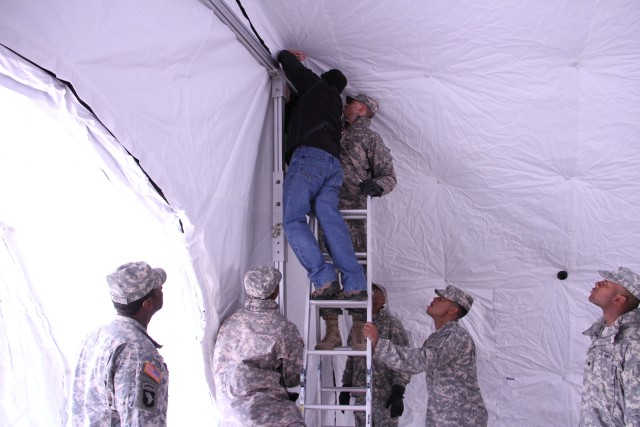 1st TSC Soldiers maintain readiness using DRASH system