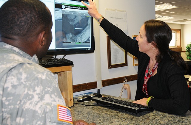 Weather ops keeps eye on the sky | Article | The United States Army