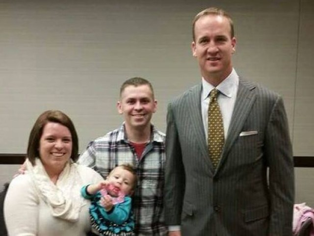 Peyton Manning meets his biggest fan