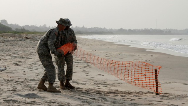 Army logistics thrives in Liberia