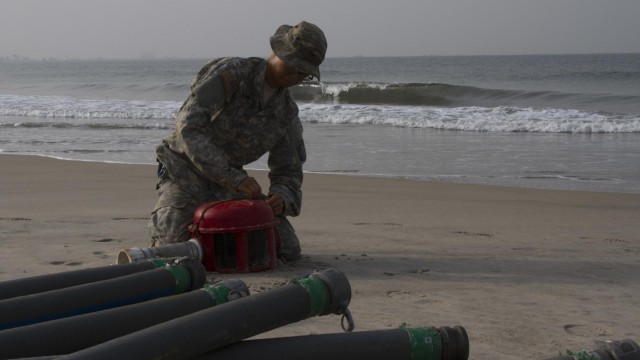 Army logistics thrives in Liberia