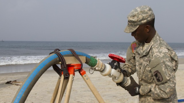 Army logistics thrives in Liberia