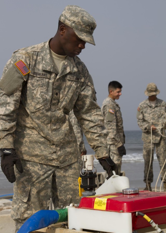 Army logistics thrives in Liberia
