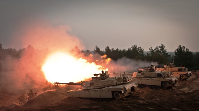 Tank rounds in Latvia