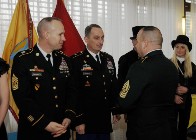 21st TSC hosts military, local leaders during New Year's reception