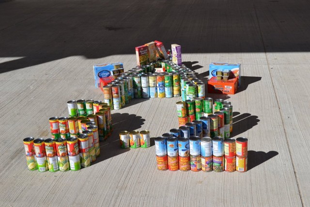Alpha Battery, 3-2 ADA Displays their Donation