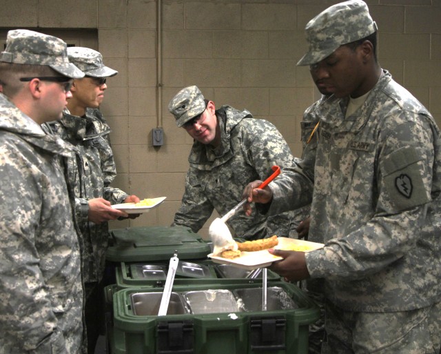 Serving Soldiers at NTC