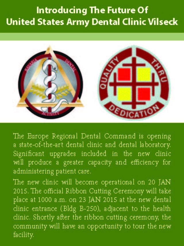 New dental clinic in Rose Barracks