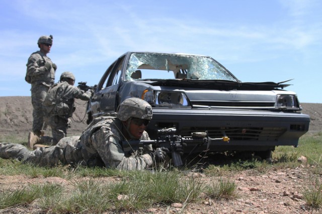 Shoot, move, communicate