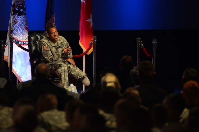 Double-amputee NCO instills resilience, motivation