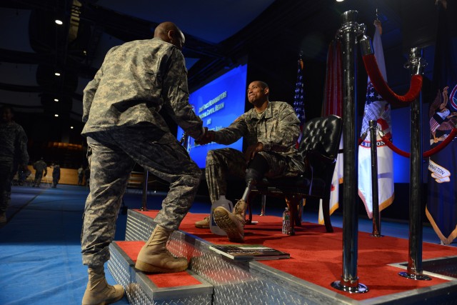 Double-amputee NCO instills resilience, motivation