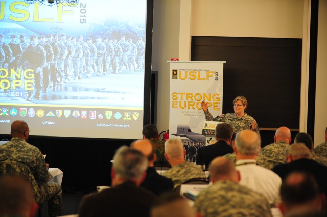 Top Army finance general visits U.S. Army Europe