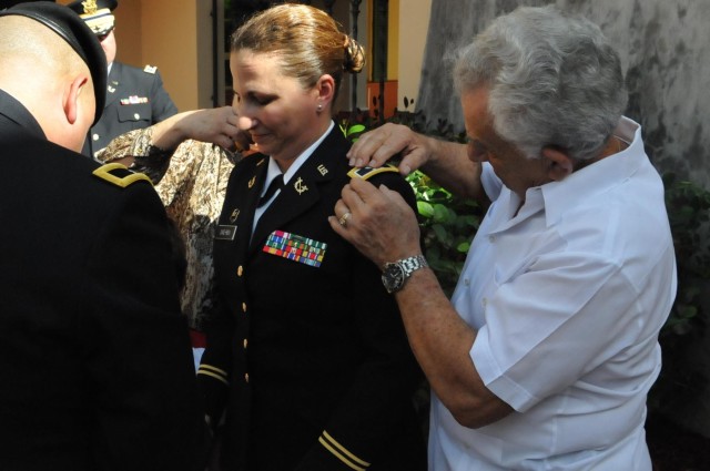 Diaz-Rex promotes to Colonel in the US Army Reserve