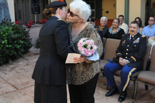 Diaz-Rex promotes to Colonel in the US Army Reserve