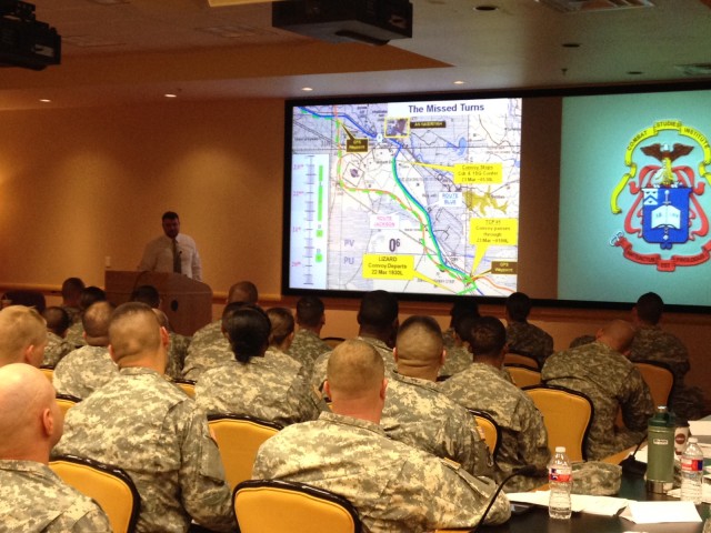 Virtual staff ride