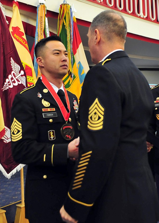 Eight 21st TSC Soldiers inducted into Sgt. Morales Club