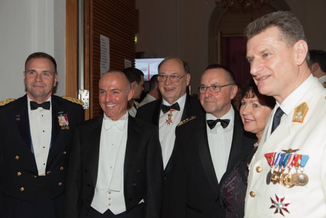Lt. Gen. Hodges at The Officer's Ball in Austria