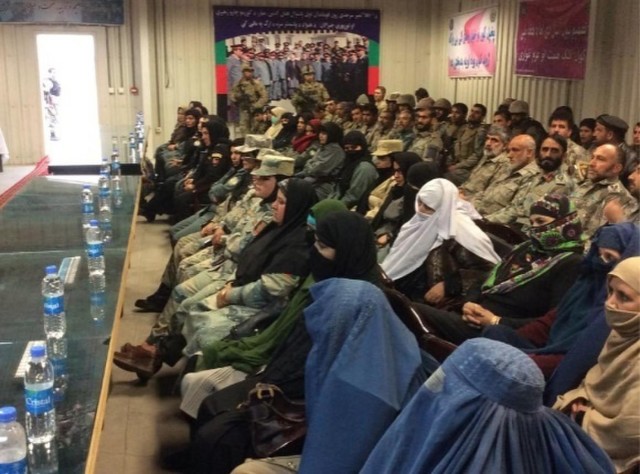Afghan Border Police Zone 301 hosts women's police integration conference