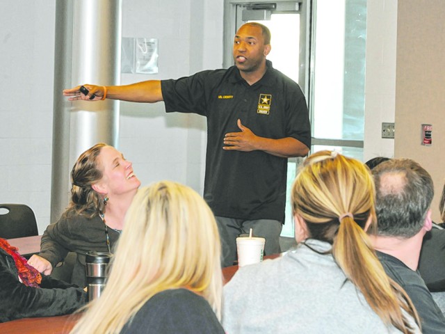 Fort Leonard Wood takes SHARP to local high school