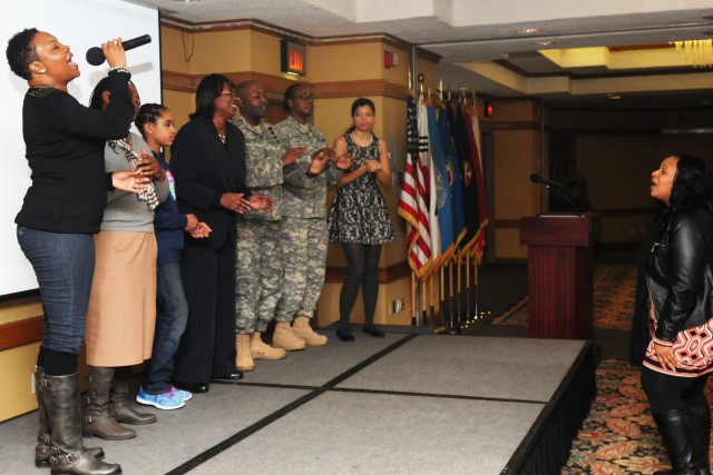 Choir singing