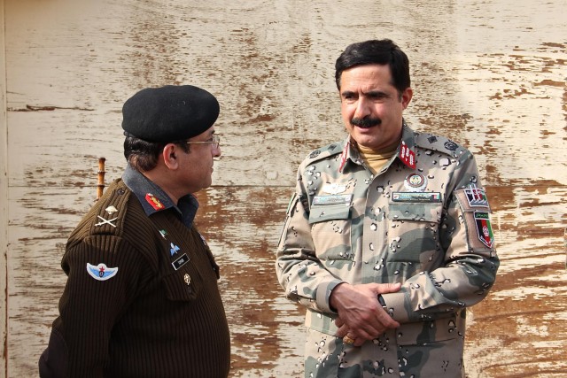 Afghan, Pakistan military leaders coordinate border security