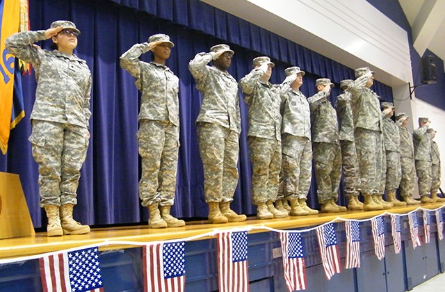 164th TAOG deploys unique unit: Family, friends bid farewell before 9-month mission