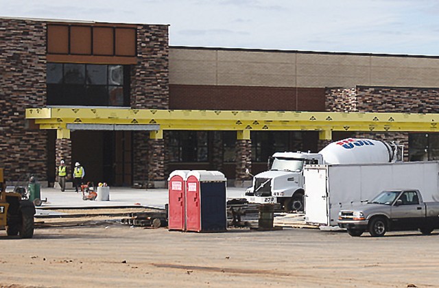 New commissary construction on time