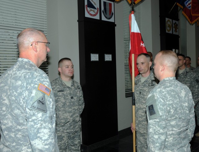 First Army HHD Ceremony