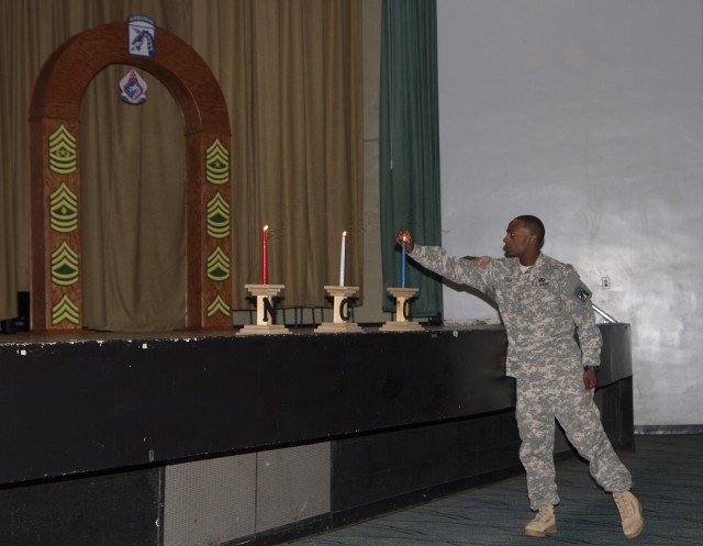 Noncommissioned officer induction ceremony marks milestone in Soldiers' careers