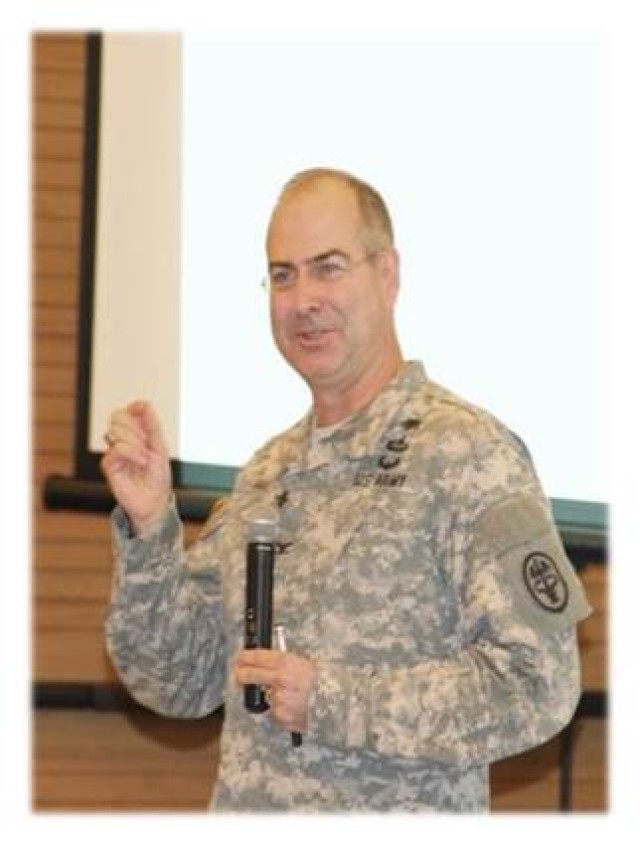 Col. Gall gives MEDCOM's perspective on the Pacific Regions transition