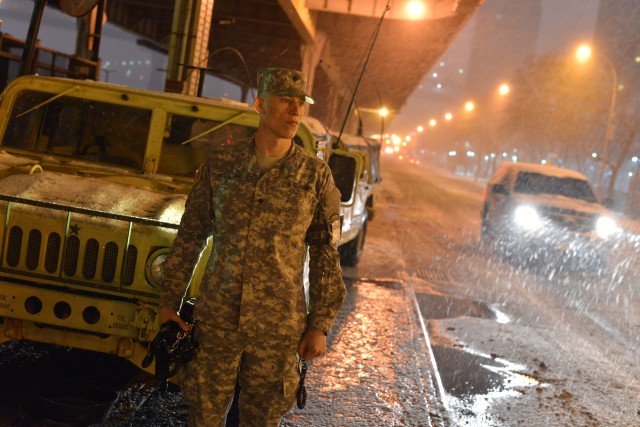 New York National Guard responds to blizzard