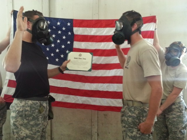 3rd Combat Aviation Brigade Re-enlistment