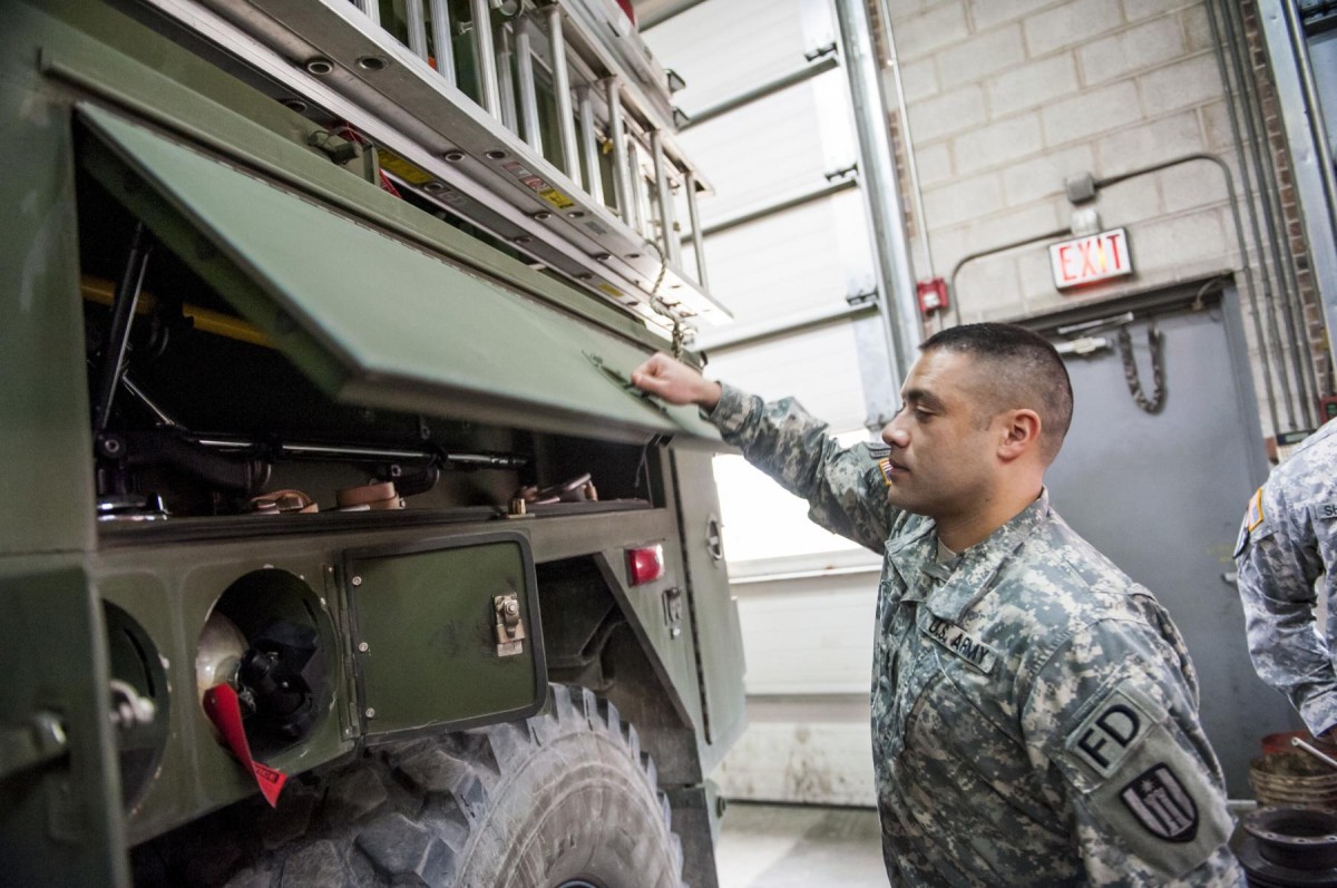 The Army's 911: Opening the hose on Army fire truck maintenance