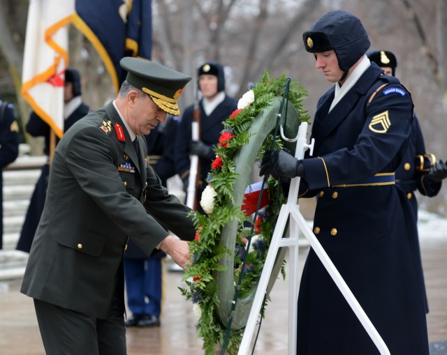 Turkish military leader honors America's fallen