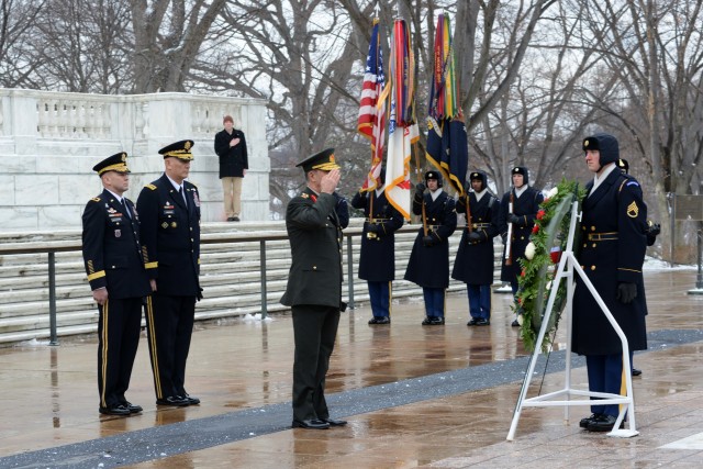 Turkish military leader honors America's fallen