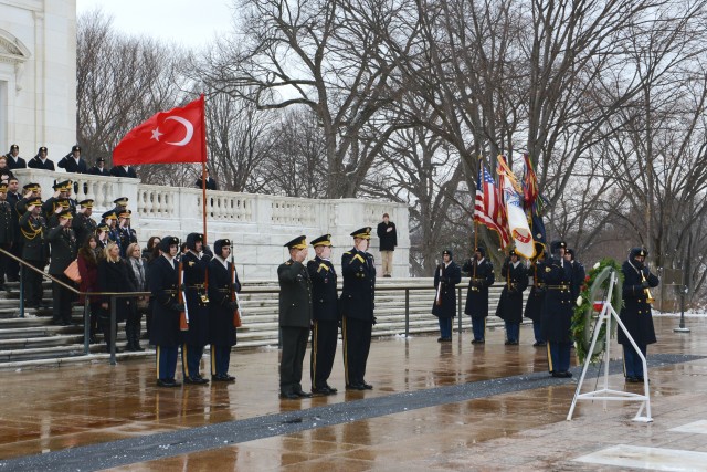 Turkish military leader honors America's fallen