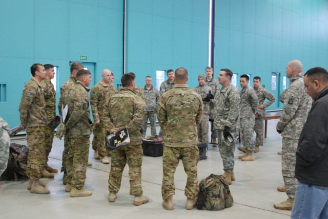 "Big Windy" soldiers blow back home