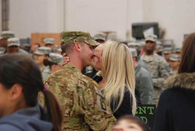 "Big Windy" soldiers blow back home