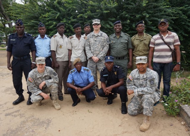 Army EOD troops train with Congolese forces in Africa