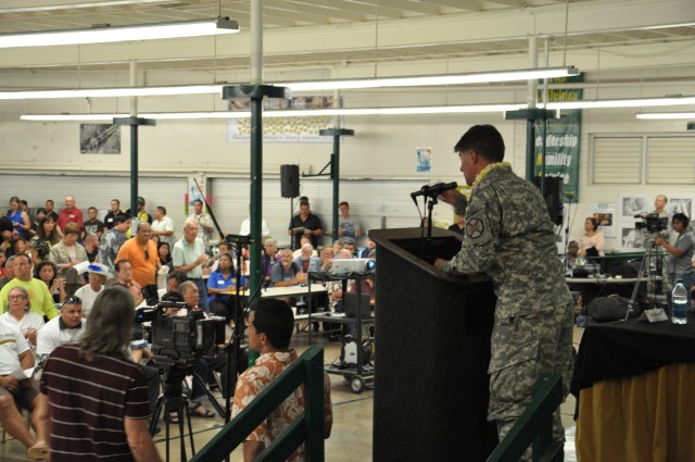 Hundreds attend Army 'Listening Session'