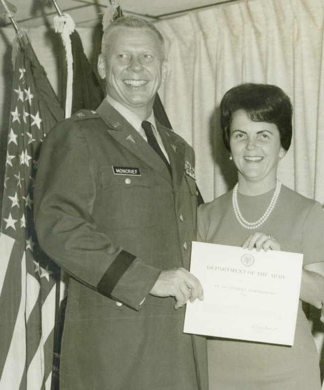 Commander's secretary reflects on 60-year career