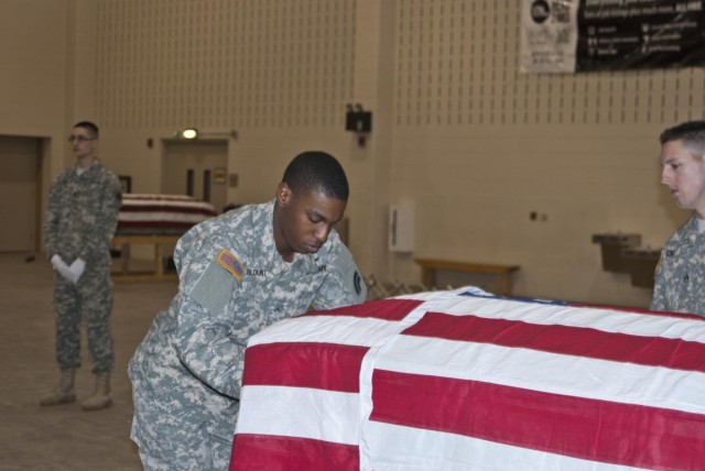 Practice makes perfect: New York Army National Guard Honor Guard trains hard
