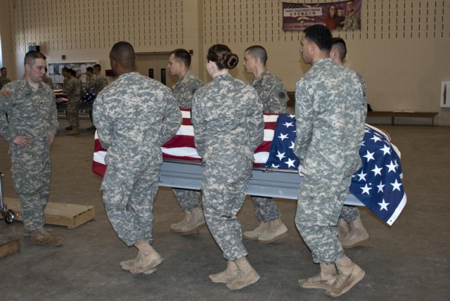 Practice makes perfect: New York Army National Guard Honor Guard trains hard