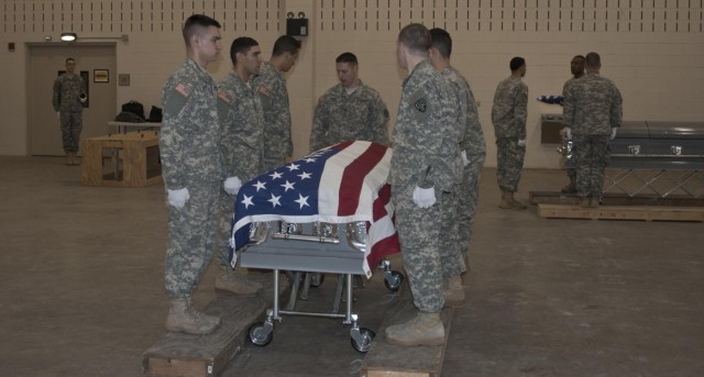 Practice makes perfect: New York Army National Guard Honor Guard trains hard