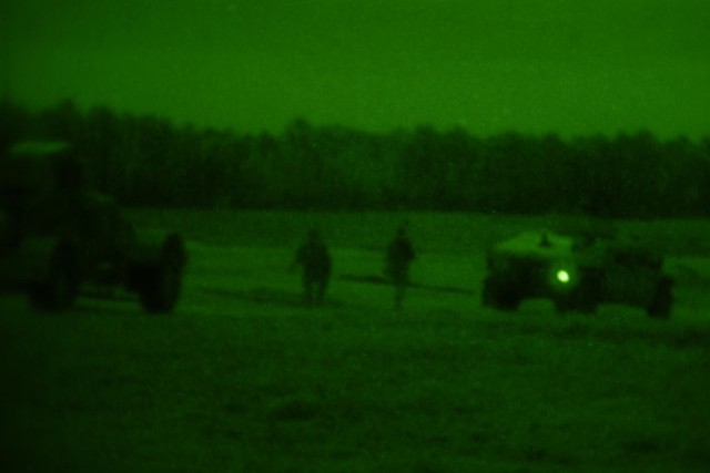 4th IBCT exercise combined air, ground night assault