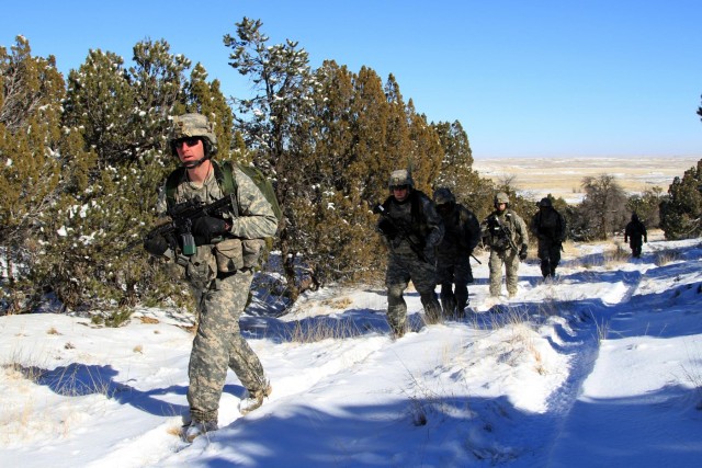 1-38IN winter reconnaissance
