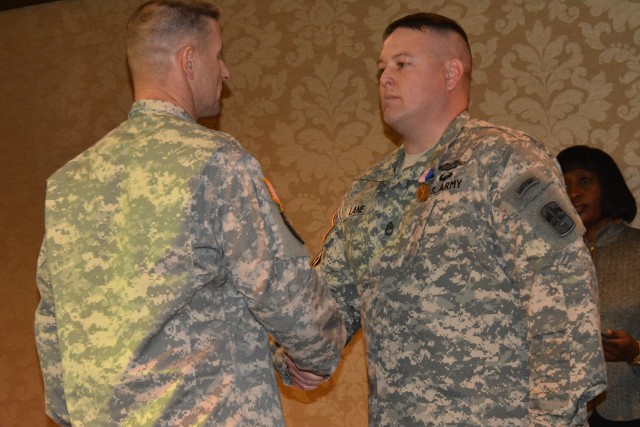 Fort Jackson NCO receives Soldier's Medal