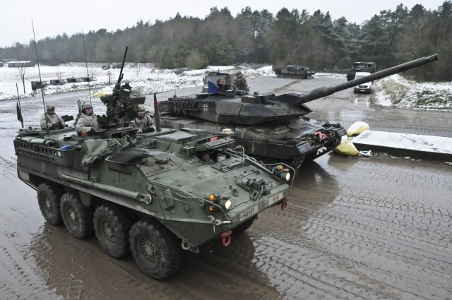 Bull Troop partners up with German Soldiers during Operation Angry Lion